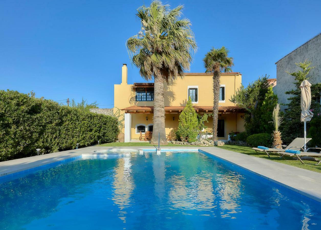 Castello Villa Daphnes - Private Pool & Whirlpool Dhafnes Exterior foto
