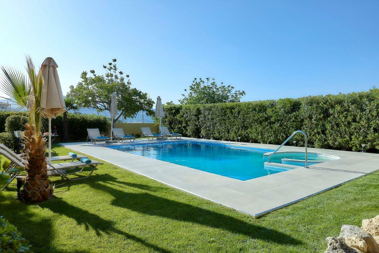 Castello Villa Daphnes - Private Pool & Whirlpool Dhafnes Exterior foto