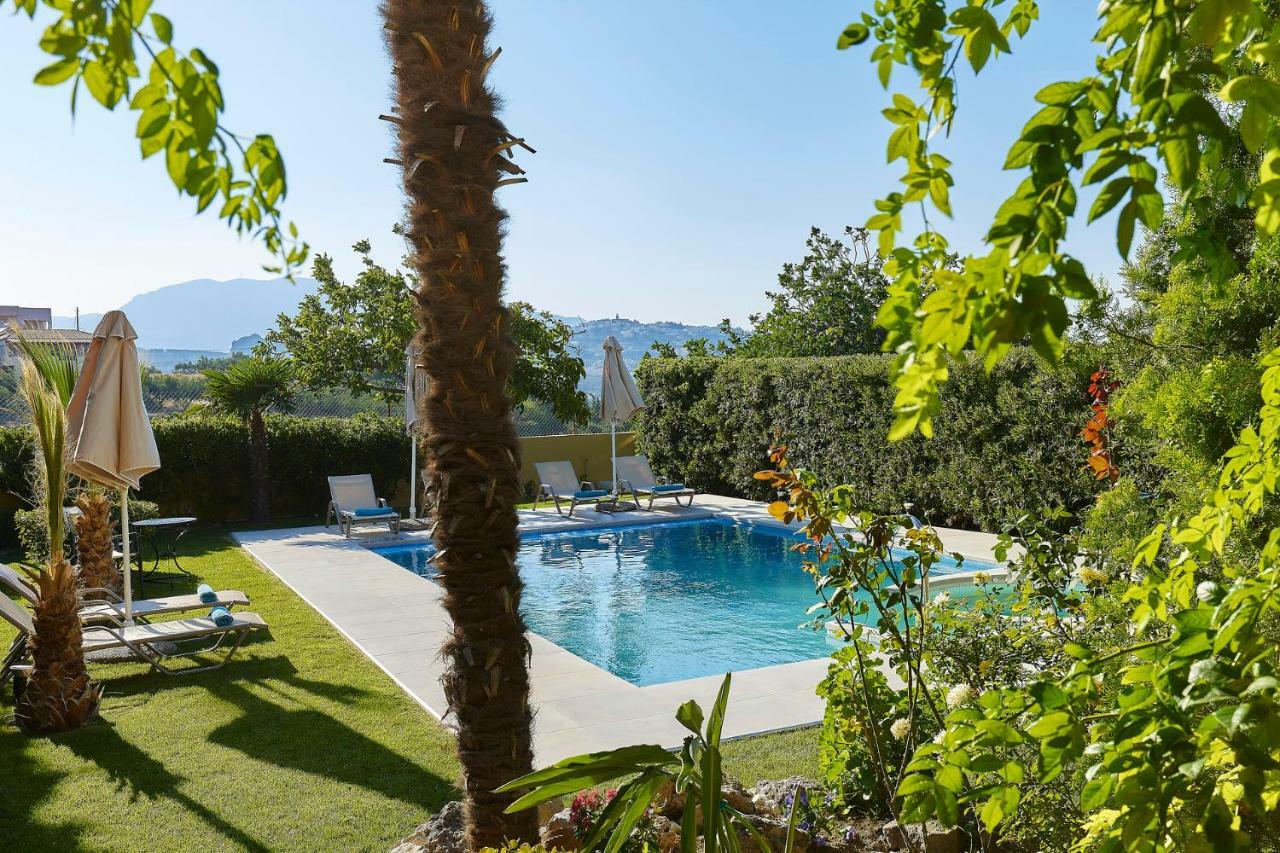Castello Villa Daphnes - Private Pool & Whirlpool Dhafnes Exterior foto