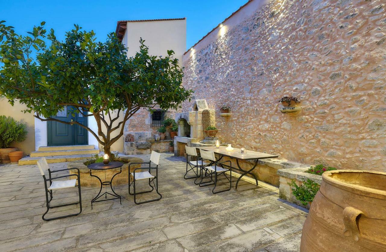 Castello Villa Daphnes - Private Pool & Whirlpool Dhafnes Exterior foto